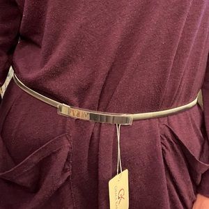 Gold and silver fashion belt set